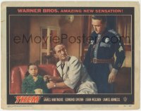 3p1332 THEM LC #8 1954 cop James Whitmore watches doctor examine young girl, classic sci-fi!