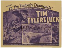 3p1091 TIM TYLER'S LUCK chapter 12 TC 1937 great image of ape carrying Robinson, Kimberly Diamonds!