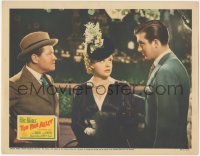 3p1343 TIN PAN ALLEY LC 1940 great close up of pretty Alice Faye between Jack Oakie & John Payne!