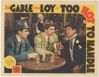 3p1345 TOO HOT TO HANDLE LC 1938 Leo Carrillo in tuxedo tells Clark Gable & Pidgeon it's all fixed!