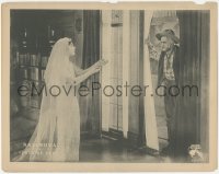 3p1347 TOYS OF FATE LC 1918 bride Alla Nazimova reaches out to old man in doorway, very rare!