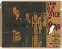 3p1356 VICE SQUAD LC 1931 prostitutes behind prison bars glare at Paul Lukas, ultra rare!