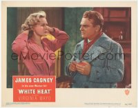 3p1362 WHITE HEAT LC #7 1949 James Cagney is Cody Jarrett with Virginia Mayo, classic film noir!