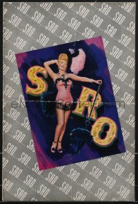 3p0095 SWEET ROSIE O'GRADY pressbook 1943 great tipped-in color art of sexy Betty Grable, rare!