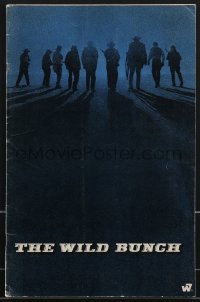 3p0102 WILD BUNCH pressbook 1969 Sam Peckinpah cowboy classic, William Holden & Ernest Borgnine