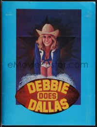 3p0177 DEBBIE DOES DALLAS presskit 1978 Bambi Woods & sexy Texas Cowgirls, contains NO stills, rare!