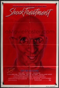 3p0909 SHOCK TREATMENT 1sh 1981 Rocky Horror follow-up, great artwork of demented doctor!