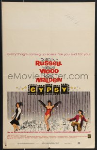 3p0036 GYPSY WC 1962 sexy Natalie Wood as Gypsy Rose Lee, Rosalind Russell & Karl Malden!