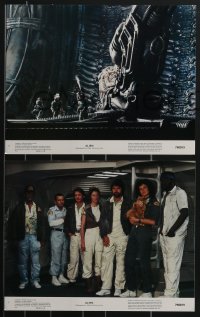 3p1390 ALIEN 8 color 11x14 stills 1979 Ridley Scott, Sigourney Weaver, Tom Skerritt, Stanton, Kotto!