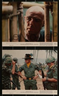 3p1780 APOCALYPSE NOW 7 color 8x10 stills 1979 Francis Ford Coppola, Sheen, Duvall, Brando as Kurtz!