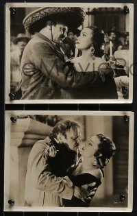 3p1830 VIVA VILLA 3 8x10 stills 1934 images of Wallace Beery with sexiest Fay Wray, men w/ guns!