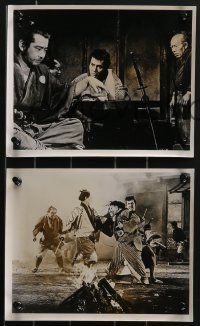 3p1810 YOJIMBO 5 8x10 stills 1963 Akira Kurosawa classic, samurai Toshiro Mifune!