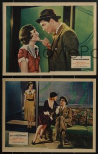 3p1541 AFTER TOMORROW 3 LCs 1932 great images of Charles Farrell & pretty Marian Nixon!
