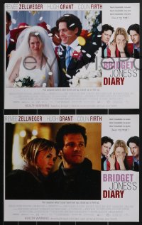3p1399 BRIDGET JONES'S DIARY 8 LCs 2001 Hugh Grant, Colin Firth, Renee Zellweger in title role!