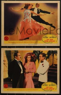 3p1527 YOU WERE NEVER LOVELIER 5 LCs 1942 sexy Rita Hayworth between Fred Astaire & Adolphe Menjou!