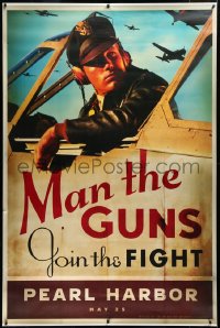 3r0095 PEARL HARBOR bus stop 2001 World War II propaganda poster designs, fighter pilot Ben Affleck!