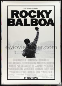 3r0097 ROCKY BALBOA printer's test bus stop 2006 director & star Sylvester Stallone w/fist in air!