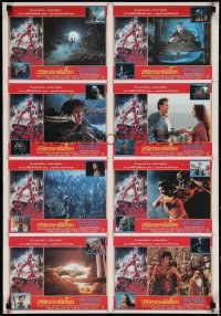 3r0517 ARMY OF DARKNESS Thai LC poster 1993 Sam Raimi, completely different and ultra rare!