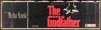 3r0012 GODFATHER paper banner 1972 Francis Ford Coppola classic from the novel by Mario Puzo!