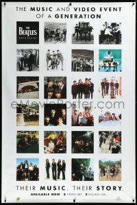 3r0034 BEATLES ANTHOLOGY 40x60 English music poster 1995 McCartney, Harrison, Ringo & Lennon!
