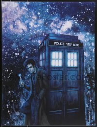 3r0243 DOCTOR WHO signed #15/75 18x24 art print 2013 by Alice Meichi Li, The Lonely God!