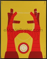 3r0205 IRON MAN signed #21/60 11x14 art print 2013 by Bruce Yan, on the Flying Trapeze!