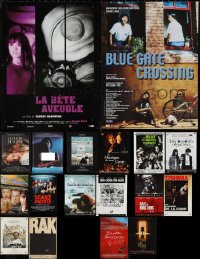 3s0152 LOT OF 18 FORMERLY FOLDED FRENCH 15X21 POSTERS 1990s-2000s a variety of cool movie images!