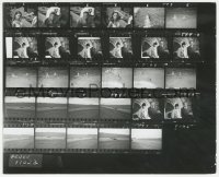 3t1539 THUNDERBALL 8x10 contact sheet 1965 Sean Connery as Bond, Claudine Auger, film negatives!