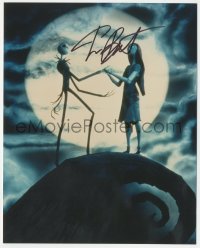 3t1111 TIM BURTON signed color 8x10 REPRO photo 2000s great Nightmare Before Christmas image!