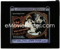 3t1287 SEVENTEEN glass slide R1920s Jack Pickford top billed, from the story by Booth Tarkington!