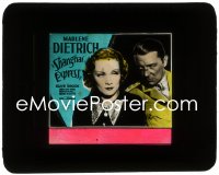 3t1288 SHANGHAI EXPRESS glass slide 1932 Marlene Dietrich, Clive Brook, Josef von Sternberg, rare!