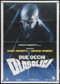 3t0131 TWO EVIL EYES Italian 1p 1990 Dario Argento & George Romero's Due occhi diabolici, Sciotti!