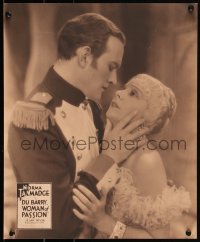 3t0011 DU BARRY WOMAN OF PASSION jumbo LC 1930 romantic c/u of Norma Talmadge & Conrad Nagel, rare!