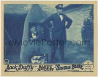 3t0736 SINGLE BLISS LC 1929 ultimate Scotsman Jack Duffy hides from cop in outdoor stove!