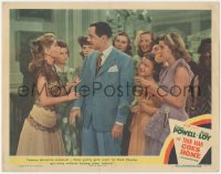 3t0748 THIN MAN GOES HOME LC #2 1944 Gloria DeHaven won't let William Powell go w/o buying tickets!