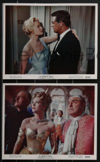 3t1608 TO CATCH A THIEF 10 color 8x10 stills 1955 Cary Grant, Grace Kelly, roulette, Hitchcock!