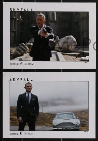 3t0288 SKYFALL 10 Swiss LCs 2012 Daniel Craig is James Bond, Javier Bardem, Sam Mendes directed!