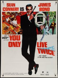 3w0014 YOU ONLY LIVE TWICE Pakistani R1980s art of Sean Connery as James Bond by Robert McGinnis!