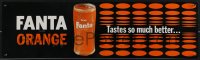3w0329 FANTA 7x24 advertising poster 1960s Fanta Orange tastes so much better, cool design!
