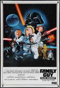 3w0205 FAMILY GUY BLUE HARVEST tv poster 2007 great Star Wars spoof comic art by Preite!
