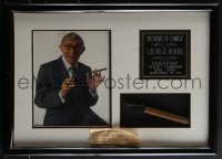 3x0005 GEORGE BURNS signed color 8x10 REPRO photo limited edition 16x22 framed display 1996 #152/300