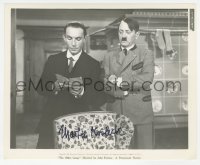 3x0539 MARTIN KOSLECK signed 8x10 still 1944 close up with Bobby Watson in The Hitler Gang!