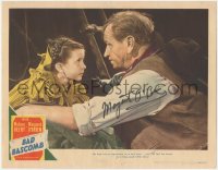 3x0184 BAD BASCOMB signed LC 1946 Margaret O'Brien, who steals Wallace Beery's heart!