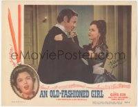 3x0238 OLD-FASHIONED GIRL signed LC 1949 by Gloria Jean, close up dancing with James Lydon!
