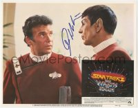 3x0258 STAR TREK II signed LC #7 1982 by William Shatner, who's with Leonard Nimoy as Spock!
