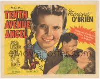 3x0176 TENTH AVENUE ANGEL signed TC 1947 by Margaret O'Brien, who's with Angela Lansbury & Murphy!