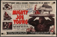 3x0321 TERRY MOORE signed magazine ad 1949 great images & taglines from Mighty Joe Young!