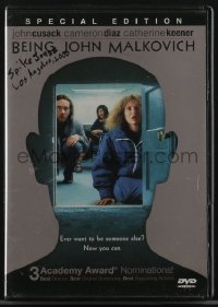 3x0409 SPIKE JONZE signed DVD case 2000 the director of Being John Malkovich!