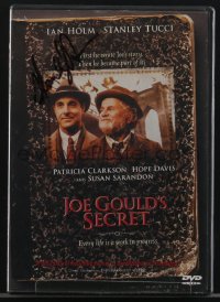 3x0410 STANLEY TUCCI signed DVD case 2000 when he was in Joe Gould's Secret!