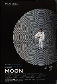 3x0126 MOON signed 1sh 2011 by director Duncan Jones, far from home you are hardest thing to face!